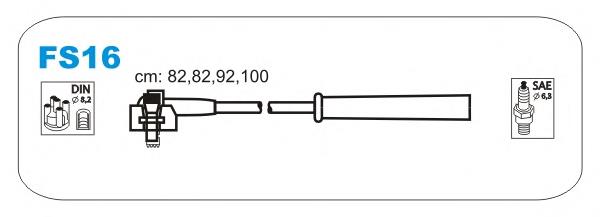 FS16 Janmor juego de cables de encendido