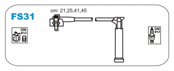 FS31 Janmor juego de cables de encendido