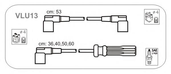 VLU13 Janmor juego de cables de encendido