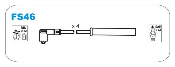 FS46 Janmor cables de bujías