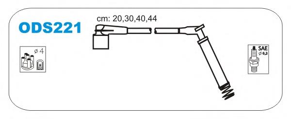 Juego de cables de encendido ODS221 Janmor