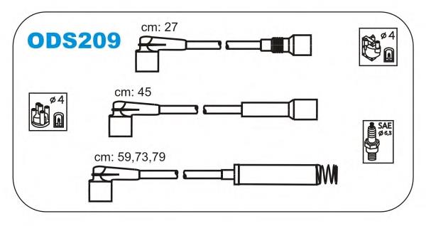793 NGK Cables de alta tensión, juego