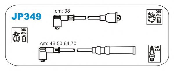 JP349 Janmor juego de cables de encendido