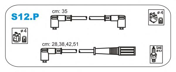 S12.P Janmor juego de cables de encendido