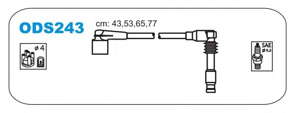 ODS243 Janmor juego de cables de encendido