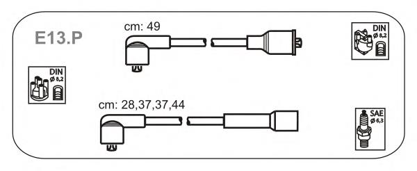 E13P Janmor juego de cables de encendido