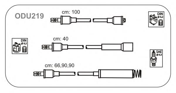 ODU219 Janmor cables de bujías