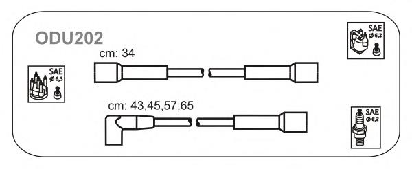 ODU202 Janmor cables de bujías
