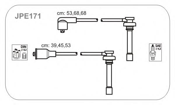 JPE171 Janmor cables de bujías