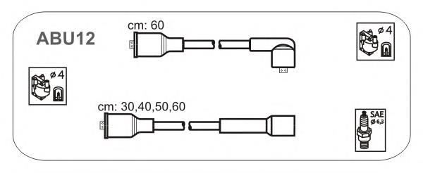 Juego de cables de bujias Janmor ABU12 precio, desde 41,31 EUR