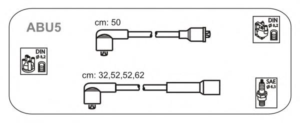 ABU5 Janmor juego de cables de encendido