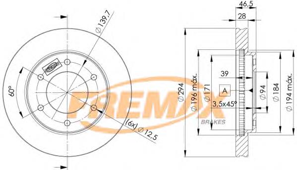 Frenos delanteros Fremax BD7019 precio, desde 41,11 EUR