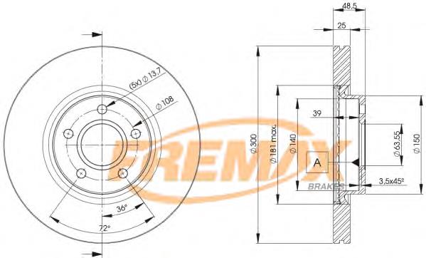 BD3937 Fremax Discos