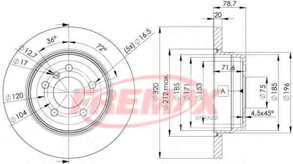 Frenos traseros Fremax BD1970