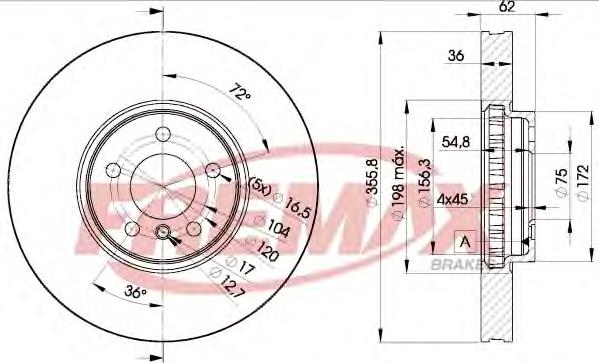 Discos BMW X5  (2000-2006)