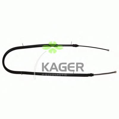 19-0942 Kager cable de freno de mano trasero derecho/izquierdo