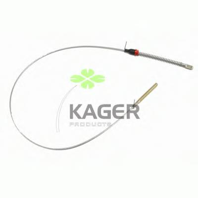 Cable de freno de mano trasero derecho 190872 Kager