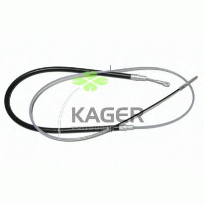 19-0472 Kager cable de freno de mano trasero derecho/izquierdo