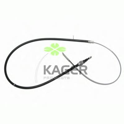 19-1108 Kager cable de freno de mano trasero derecho/izquierdo