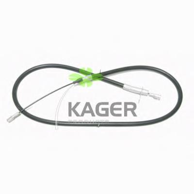 19-0176 Kager cable de freno de mano trasero derecho