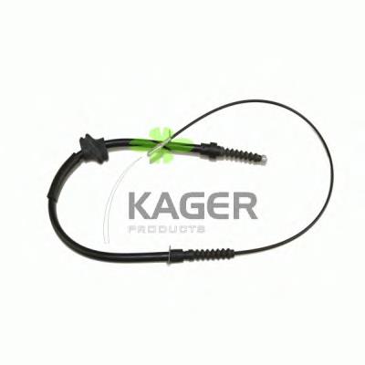 190467 Kager cable de freno de mano trasero izquierdo