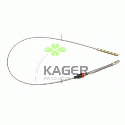 19-0353 Kager cable de freno de mano trasero izquierdo