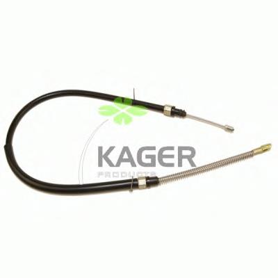 Cable de freno de mano trasero izquierdo 190406 Kager