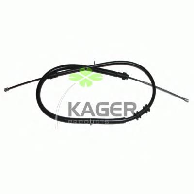 191346 Kager cable de freno de mano trasero derecho