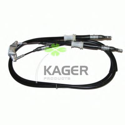 191313 Kager cable de freno de mano trasero derecho/izquierdo