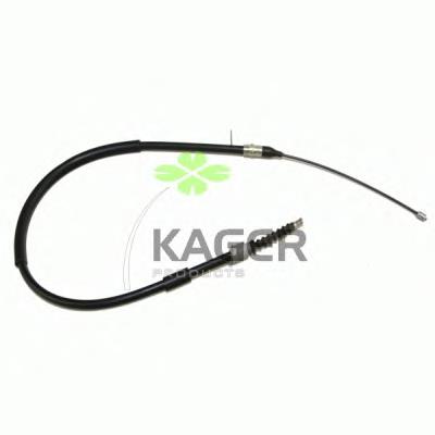 19-1610 Kager cable de freno de mano trasero izquierdo