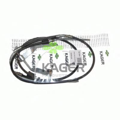 19-1441 Kager cable de freno de mano trasero derecho/izquierdo