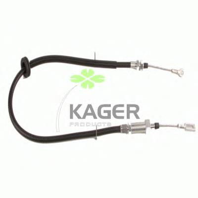 19-0617 Kager cable de freno de mano delantero