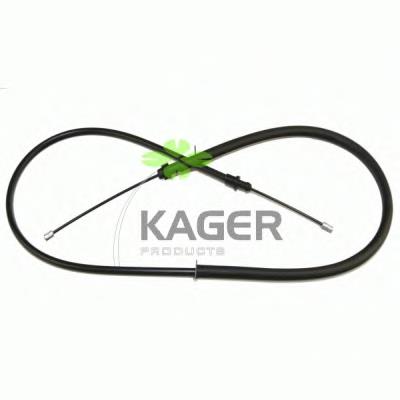 191222 Kager cable de freno de mano trasero derecho