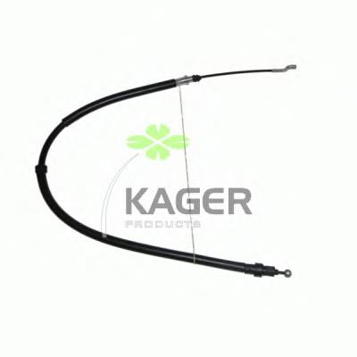 191707 Kager cable de freno de mano trasero derecho/izquierdo