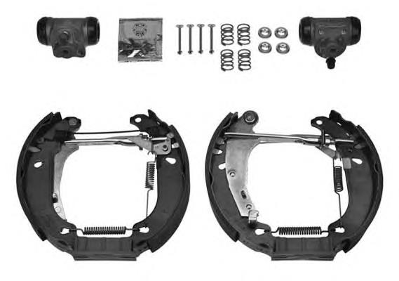 5310704 Girling Kit frenos, disco de tambor, con cilindros, completo 