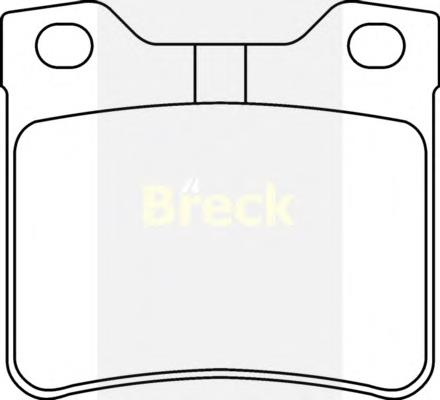 Pastillas de freno traseras Peugeot 406 8B