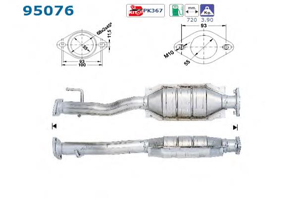 Comprar TY8020T Polcar Catalizador
