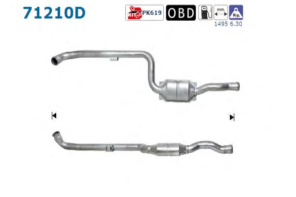 Catalizador Mercedes A2114900219 precio, desde 402,67 EUR