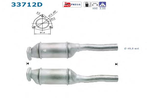 Catalizador 33712D AS/Auto Storm