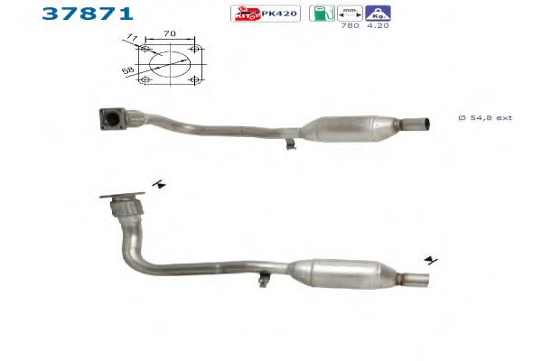 Catalizador Volkswagen Golf I descapotable (155) (1979 - 1993) precio, desde 53,07 EUR