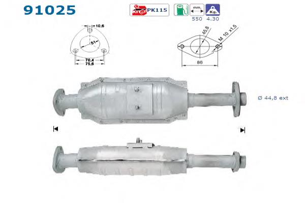 Catalizador NPS S431I01 precio, desde 250,86 EUR
