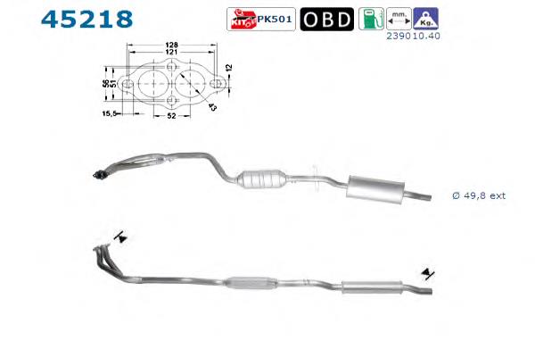 Comprar 18301713615 BMW Catalizador