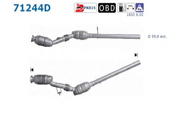Catalizador Mercedes A6394900281 precio, desde 296,46 EUR