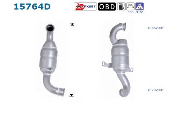 15764D AS/Auto Storm catalizador