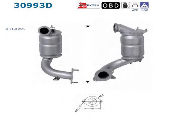 Catalizador 30993D AS/Auto Storm