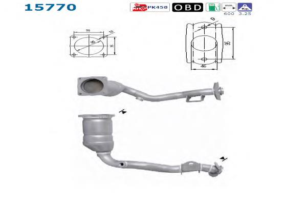 Comprar 099566 Bosal Catalizador