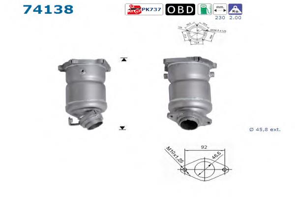 Catalizador Nissan Micra hatchback (K11) (1992 - 2003) precio, desde 321,07 EUR