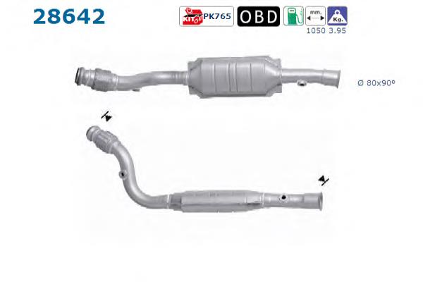 Catalizador Asso 120089 precio, desde 398,72 EUR
