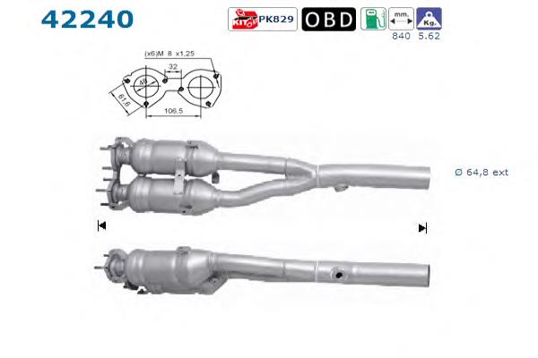 Catalizador BM Catalysts BM91041H precio, desde 401,89 EUR