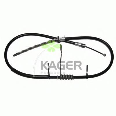 19-1449 Kager cable de freno de mano trasero derecho